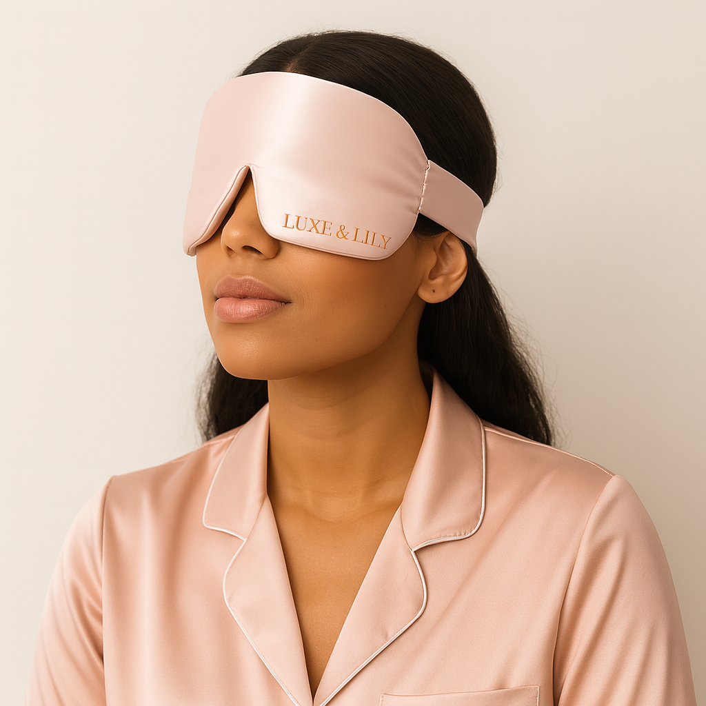 Rose Silk Deep Sleep Mask
