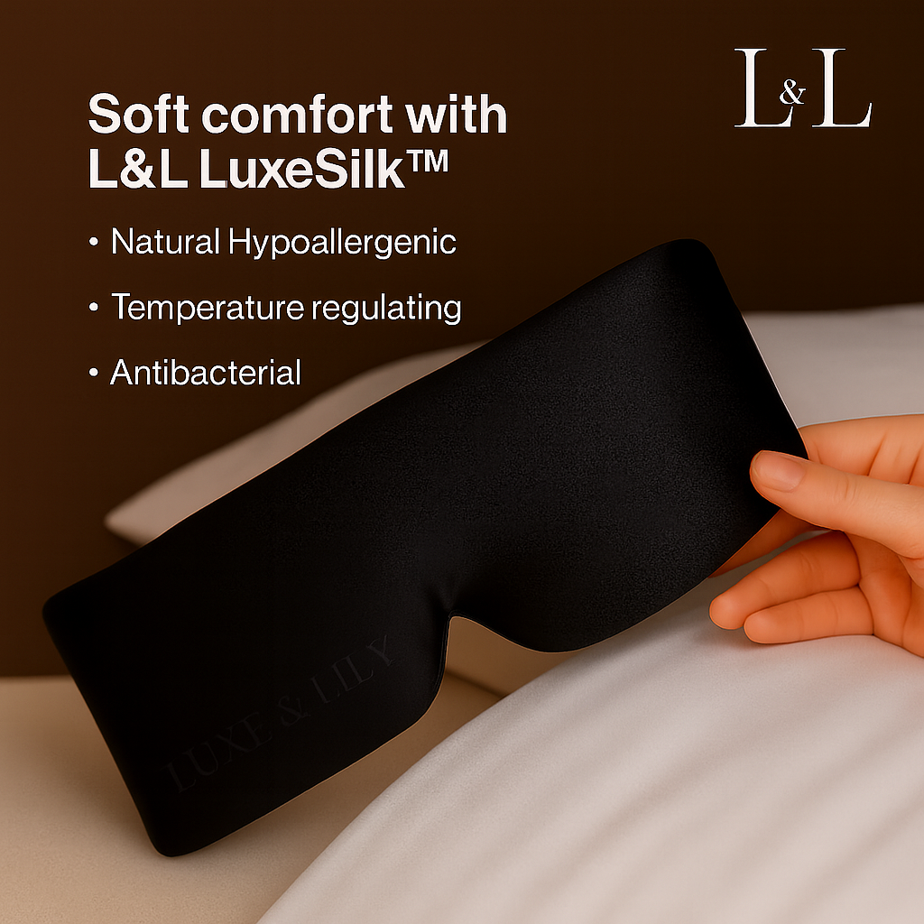 Noir Silk Deep Sleep Mask