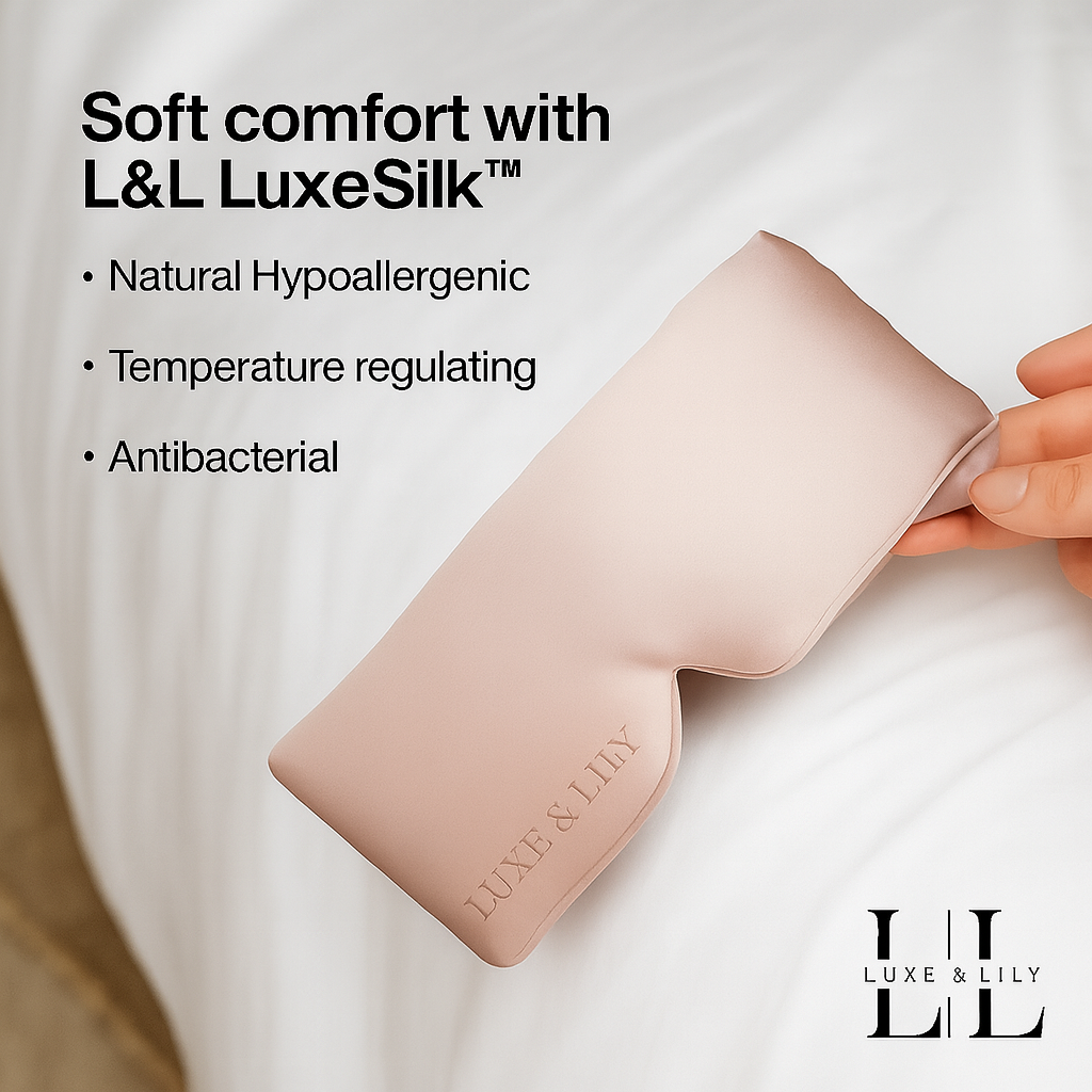 Rose Silk Deep Sleep Mask