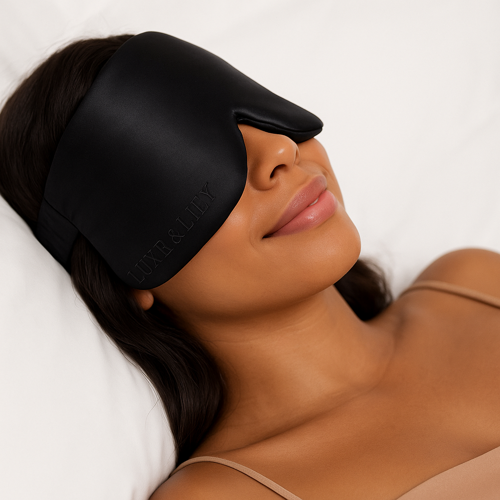 Noir Silk Deep Sleep Mask